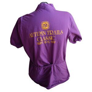Vintage Mens Cycling Jersey Large 1992 Cycling Jersey Size LARGE MX RACE PURPLE